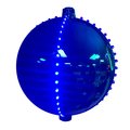 Celebrations Platinum LED Blue 6 in. Lighted Ornament Hanging Decor ORN6-BLBL